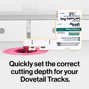 MicroJig DVC-1177K2 MATCHFIT Dovetail Clamp Pro