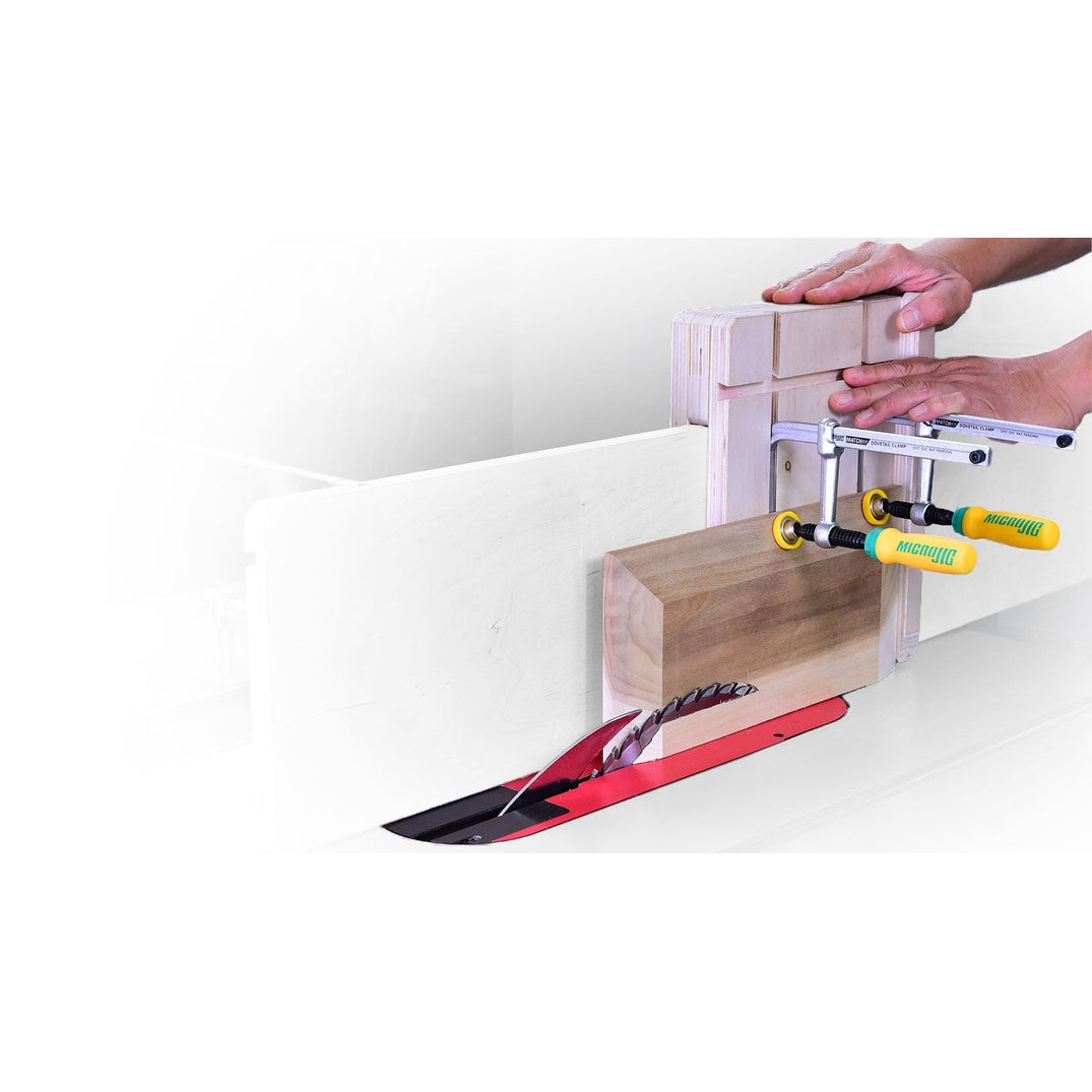 MicroJig DVC-538K2 MATCHFIT Dovetail Track Clamp 2-pack