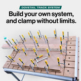 MicroJig DVC-538K2 MATCHFIT Dovetail Track Clamp 2-pack