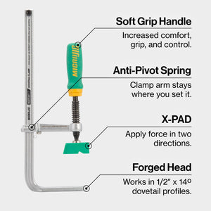 MicroJig DVC-850AP MATCHFIT Dovetail Track Clamp® AP
