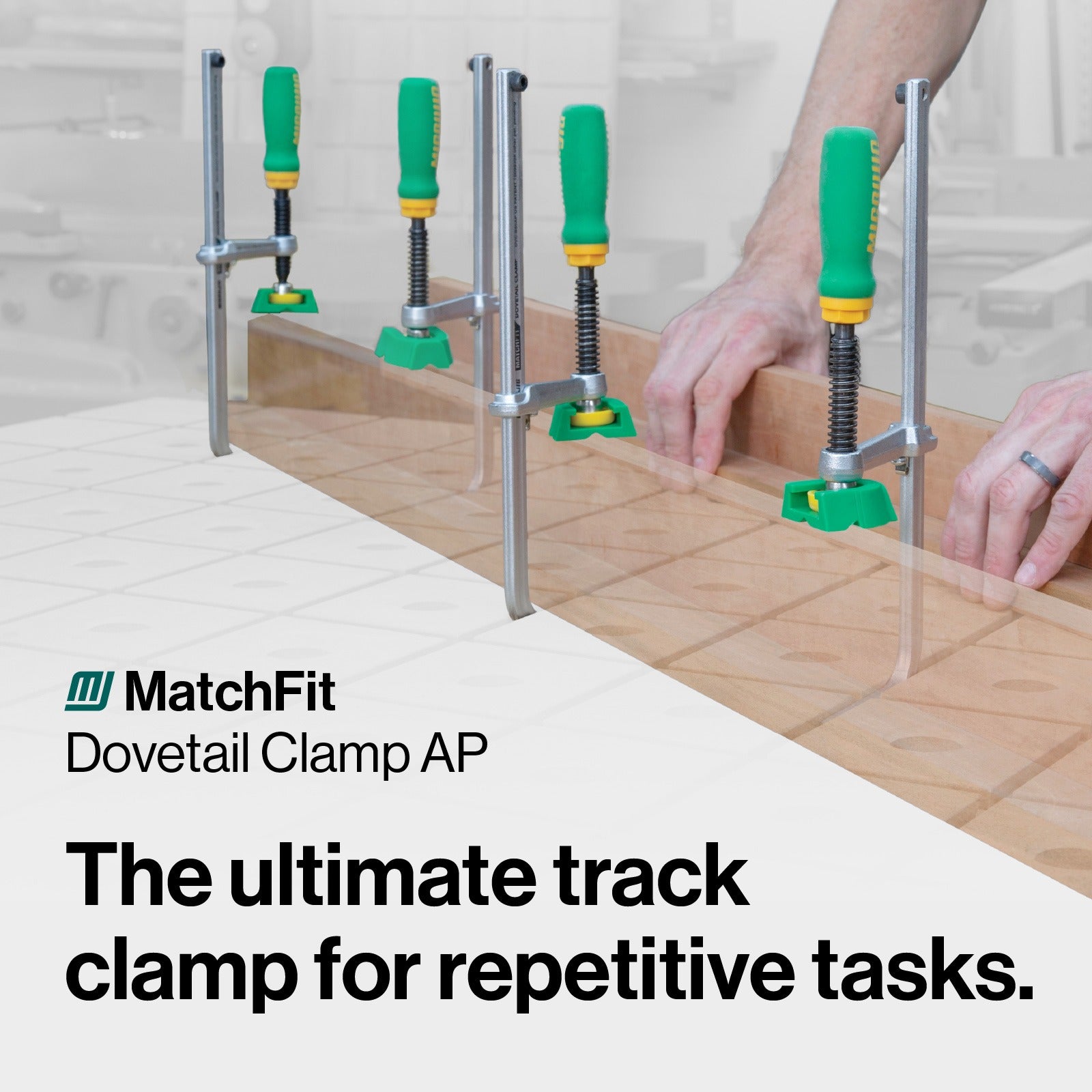MicroJig DVC-850AP MATCHFIT Dovetail Track Clamp® AP