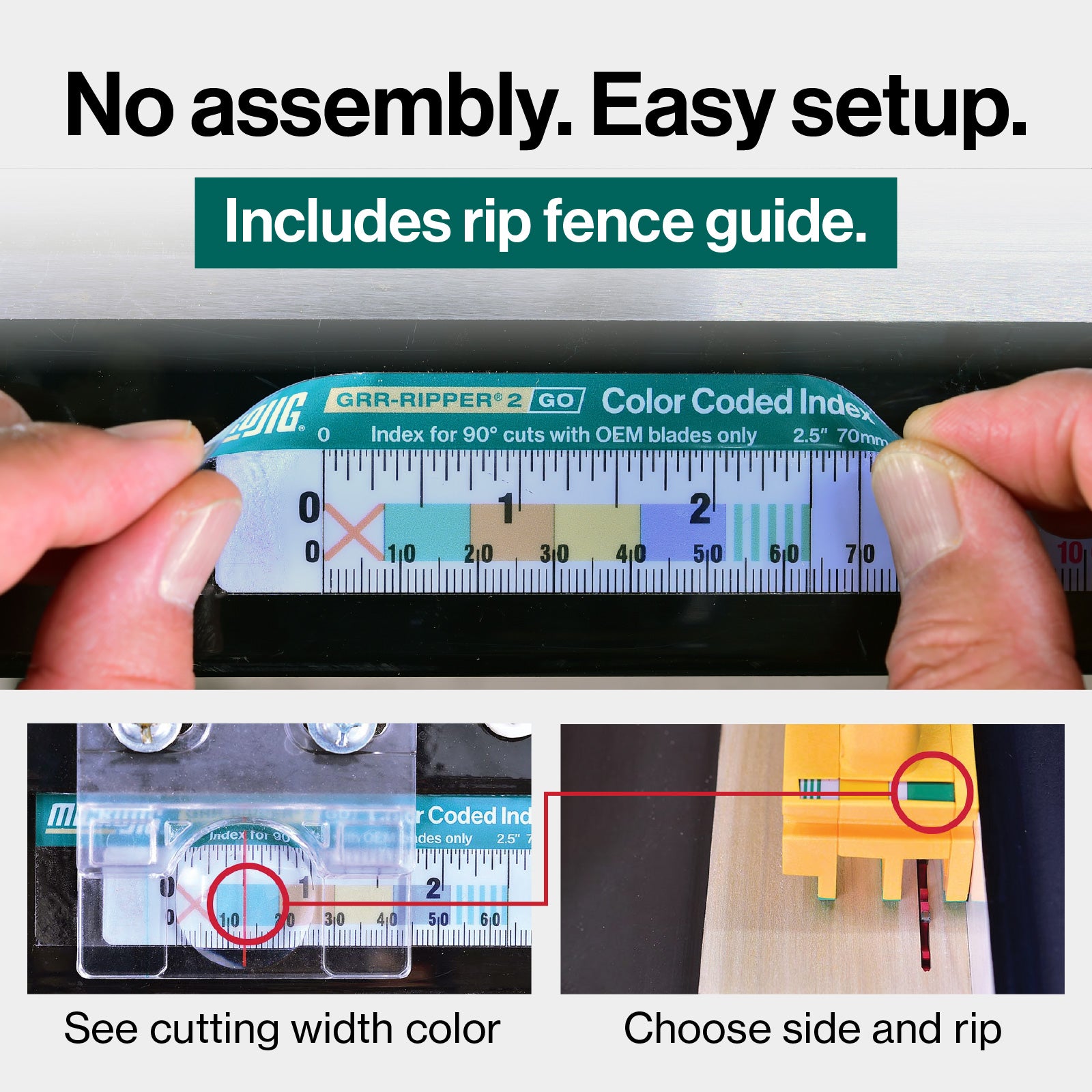 MicroJig GR2-GO GRR-RIPPER 2GO