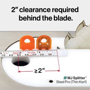 MicroJig SP-2TK MJ SPLITTER Steel Pro Thin Kerf