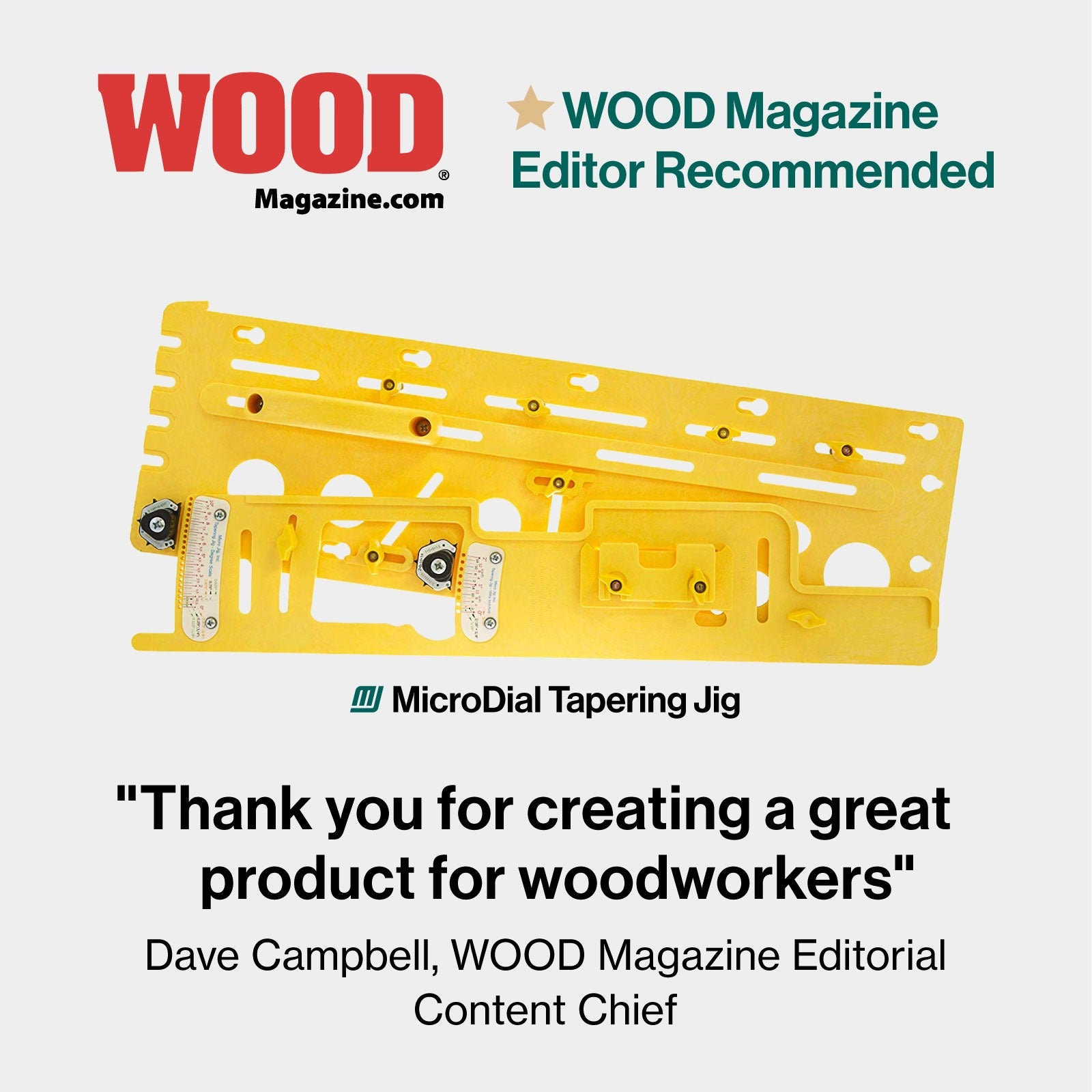 MicroJig TJ-5000 MICRODIAL Tapering Jig