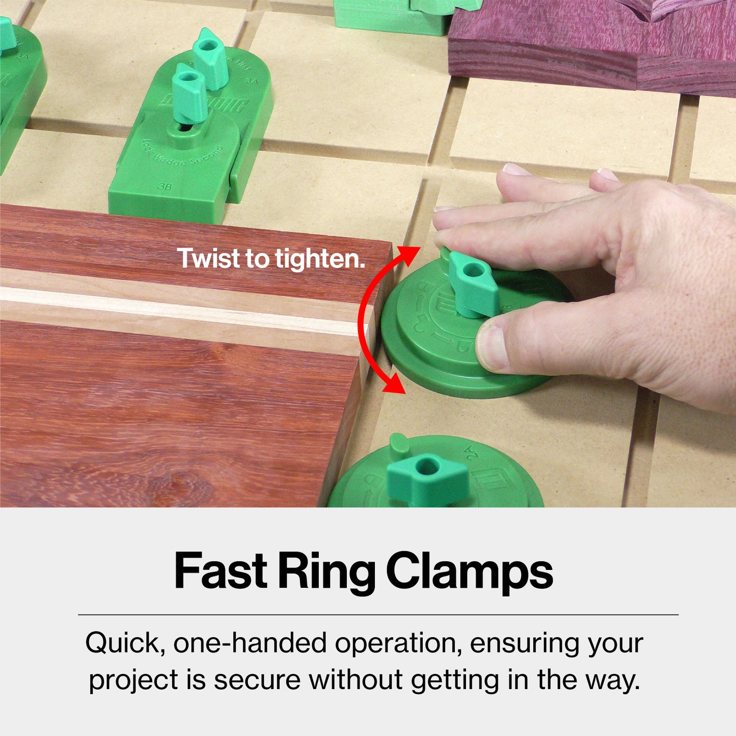Microjig CN-P2K2 - MATCHFIT Ring Clamp 2-Pack