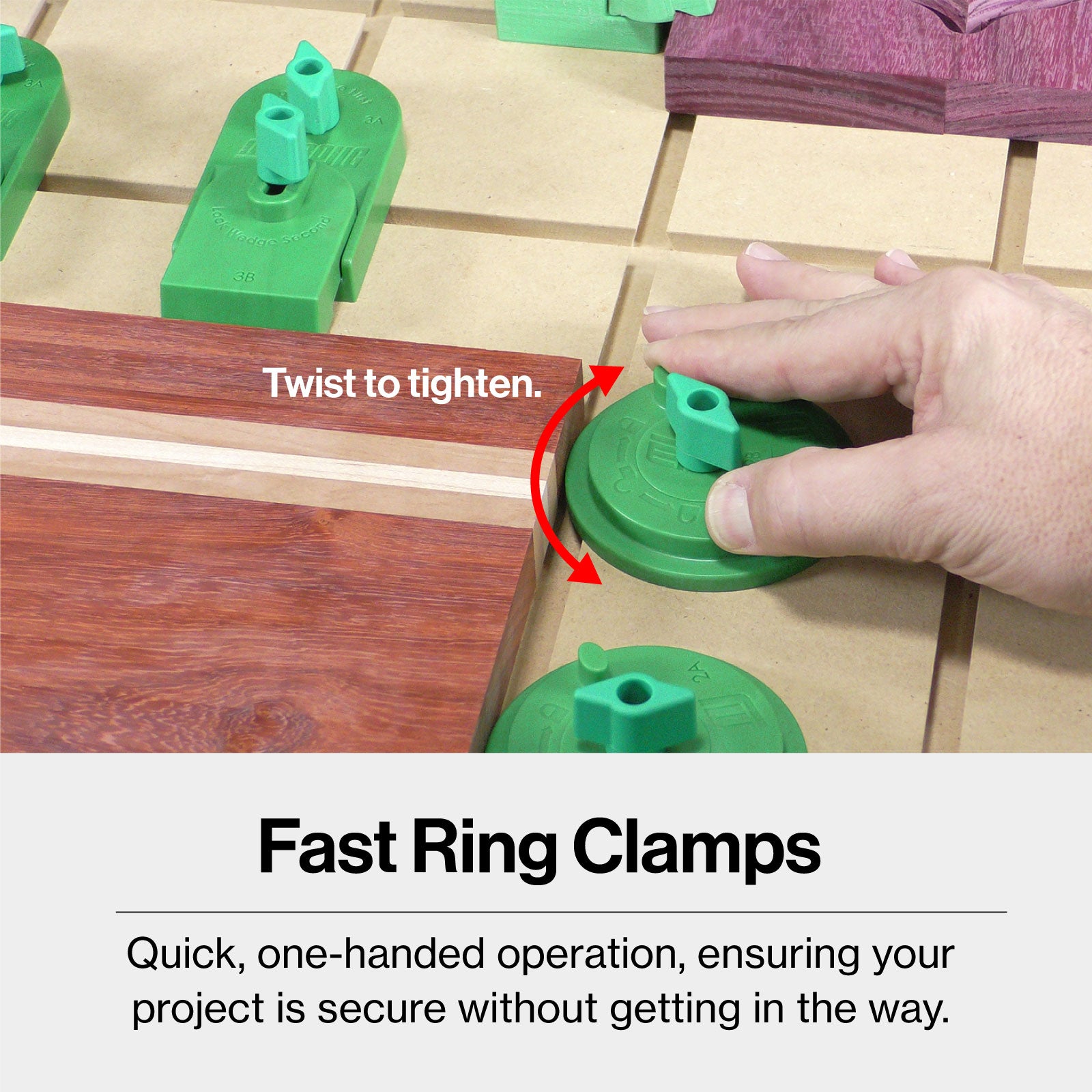 Microjig CN-P2K2 - MATCHFIT Ring Clamp 2-Pack