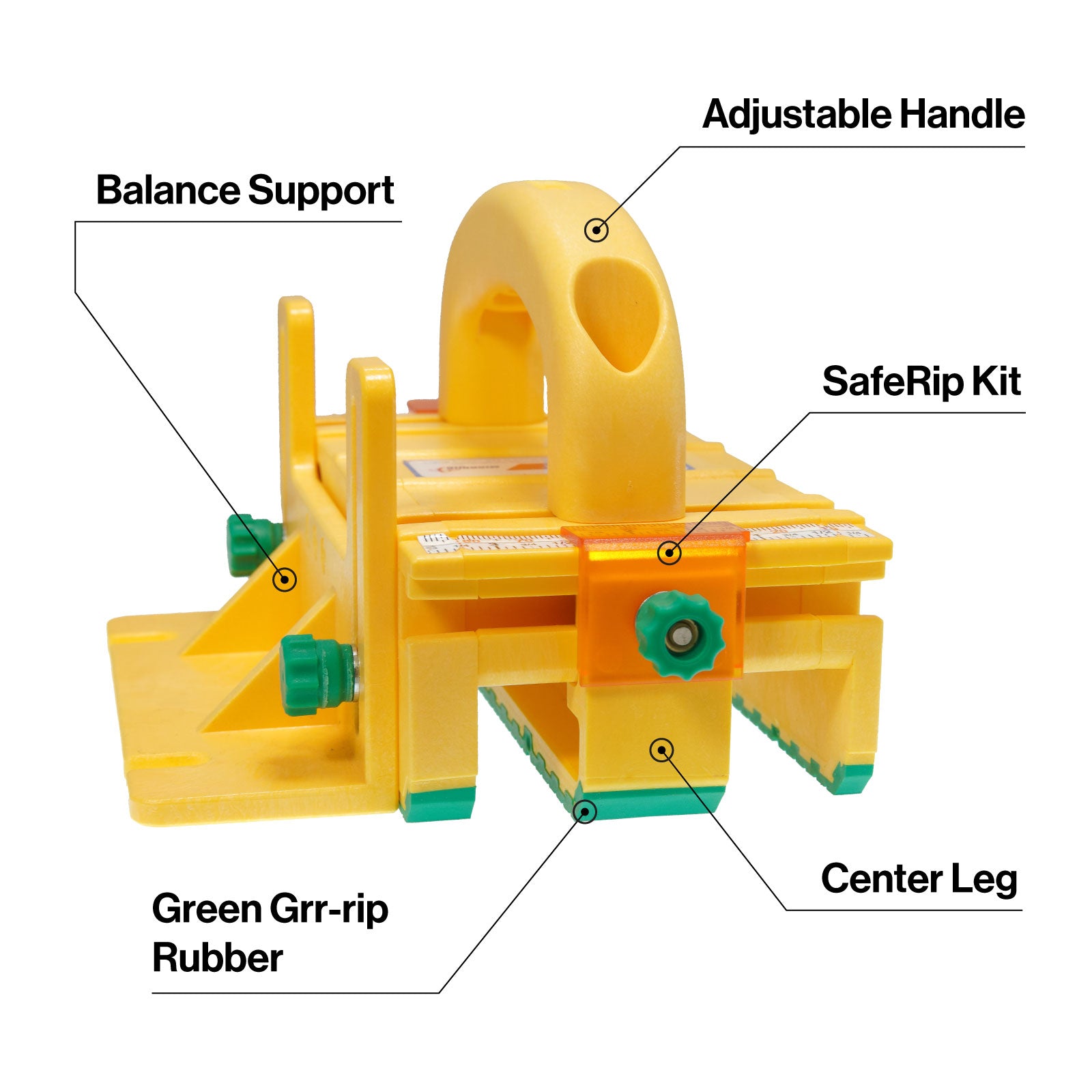 Microjig GR-100+ GRR-RIPPER+ Pushblock for Table Saws