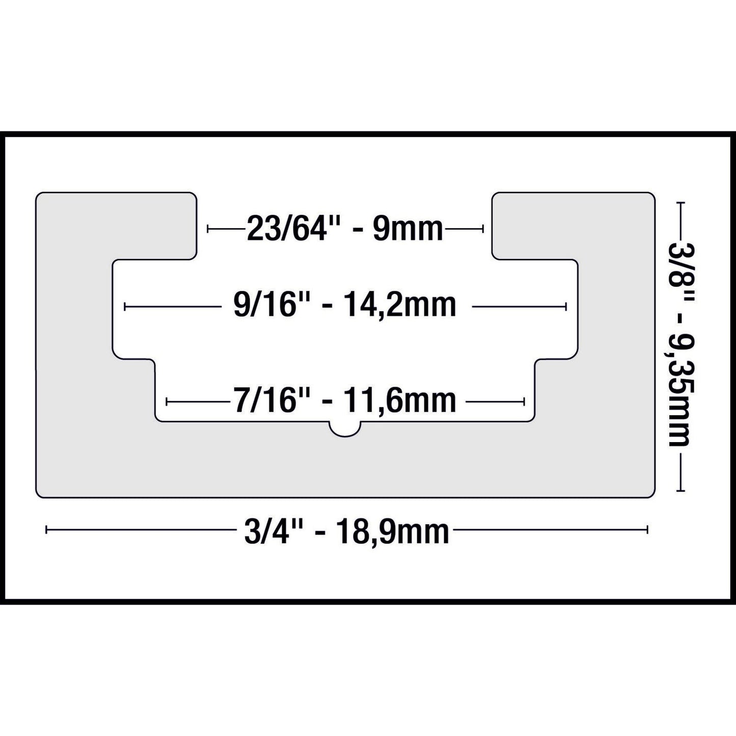 Milescraft 4038 T-Trax24