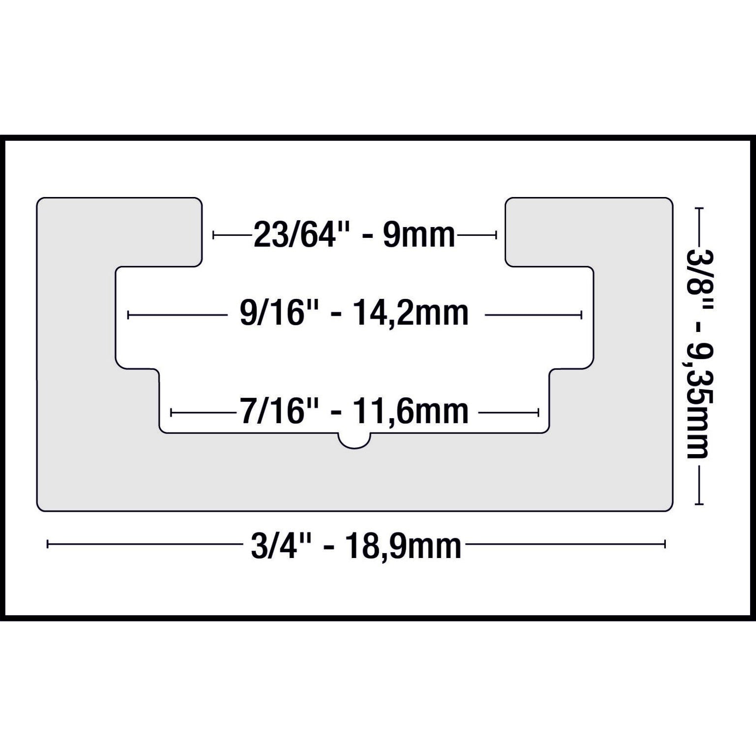 Milescraft 4038 T-Trax24