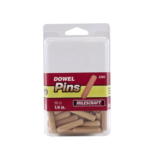 Milescraft 5300 Dowel Pins 1/4″ – 50 pcs