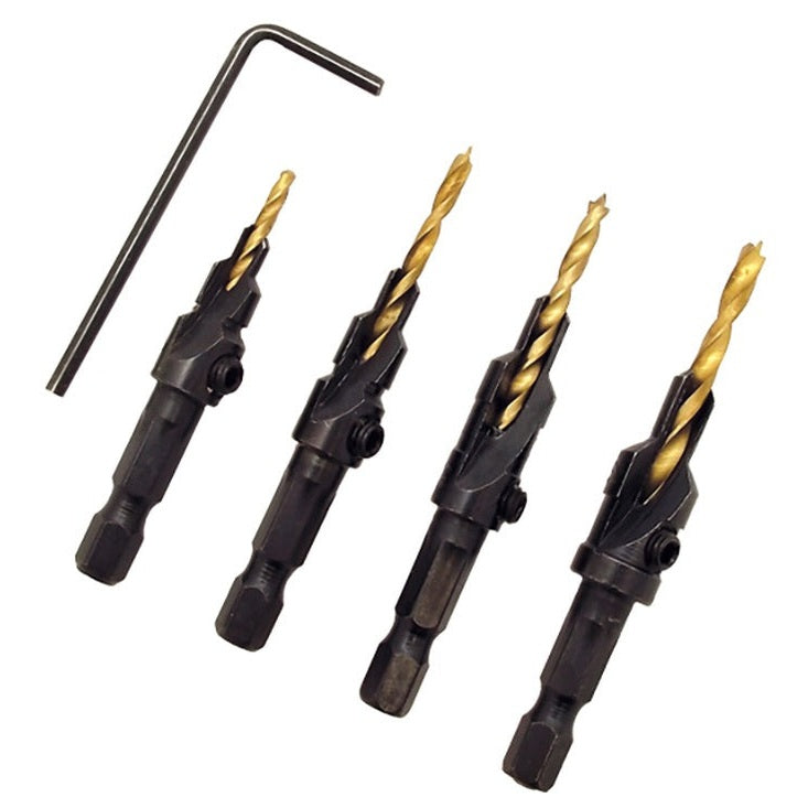 Milescraft 5341 4 pc. CounterBit Set