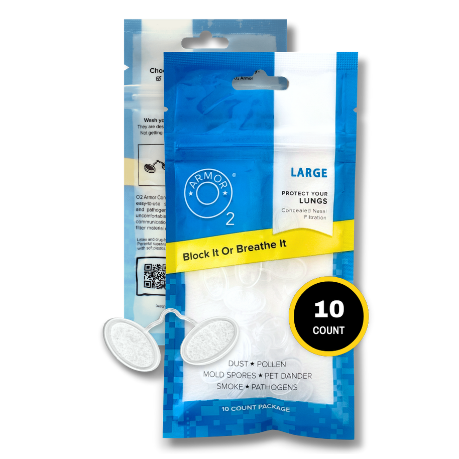 O2 Armor Nasal Filters