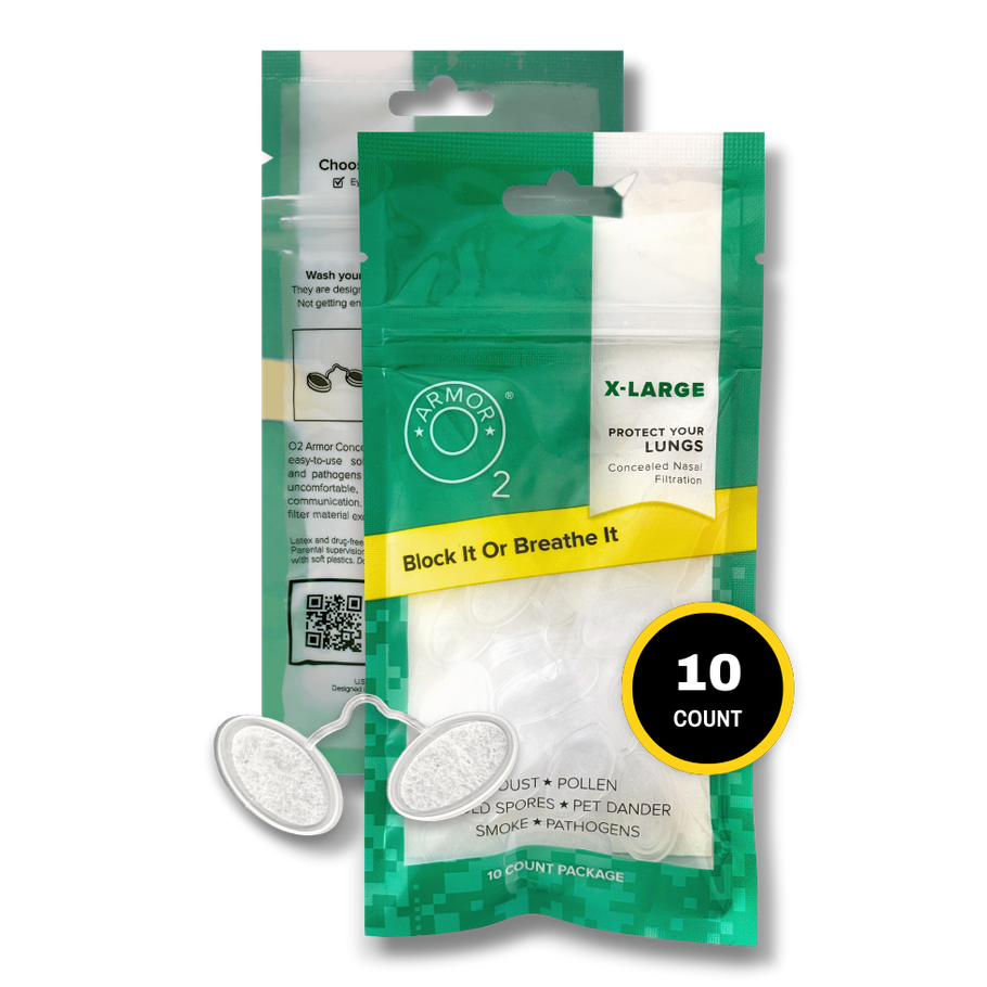 O2 Armor Nasal Filters