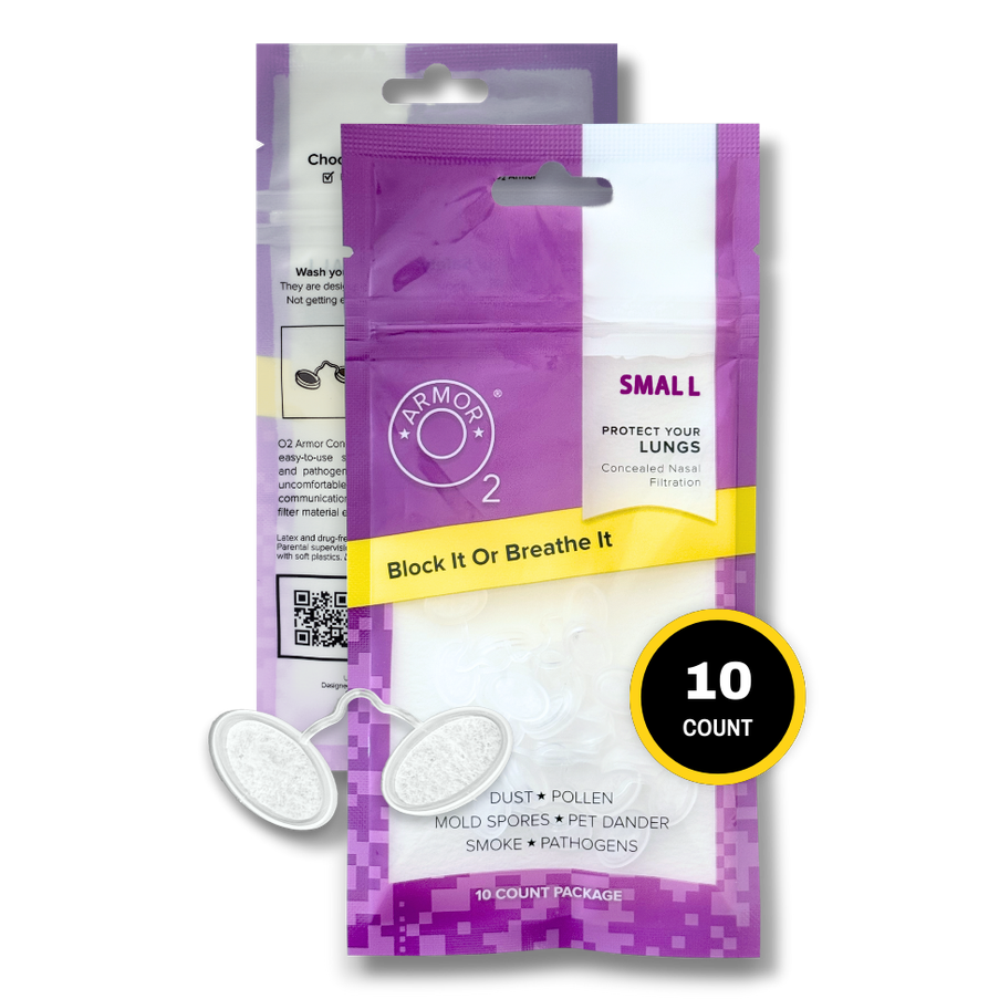 O2 Armor Nasal Filters