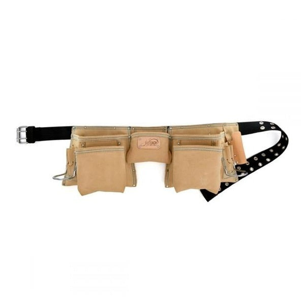OX Tools OX Trade 12-Pocket Apron, Suede Leather