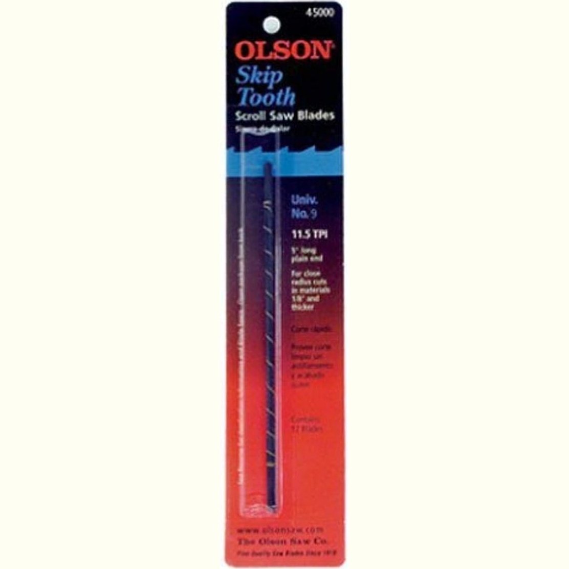 Olson Skip Tooth Scroll Saw Blade 115Tpi