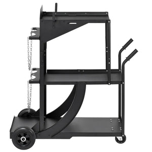 PrimeWeld Tower Cart - Heavy-Duty Welding Cart for TIG + MIG + Plasma Cutters