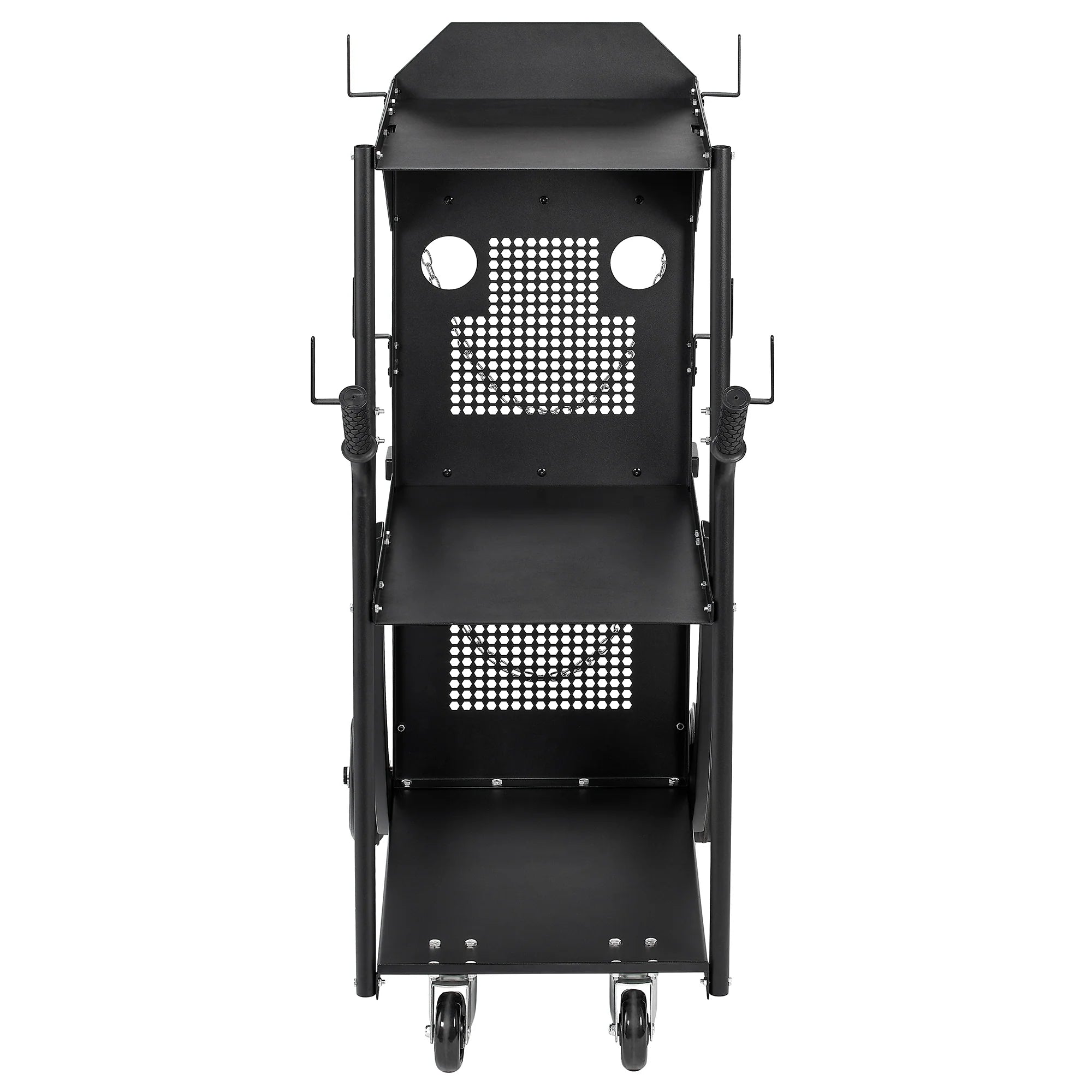 PrimeWeld Tower Cart - Heavy-Duty Welding Cart for TIG + MIG + Plasma Cutters