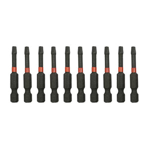 ROK 37037 10 PC 2" Impact Driver Bit Set #2 Square