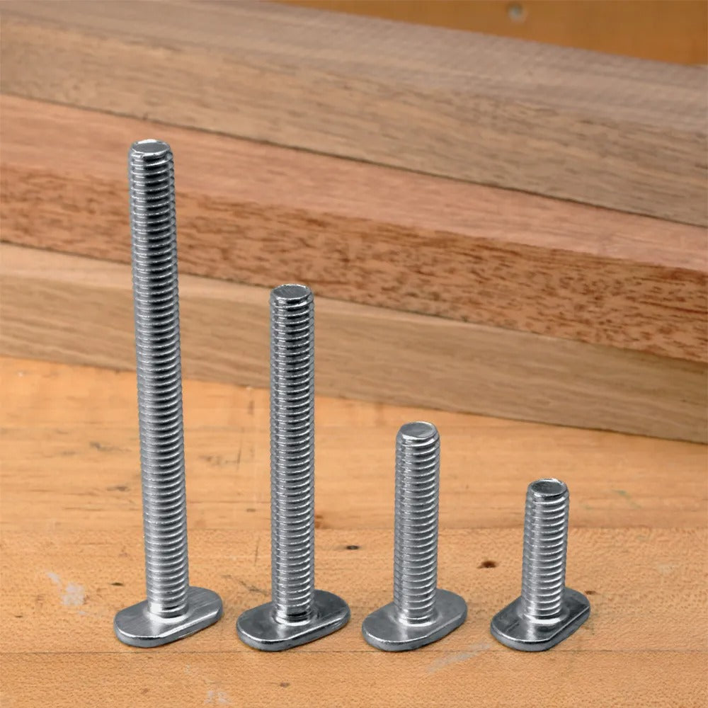 Rockler 31969 - 1'' T-Bolt, 1/4-20 Thread, 5-Pack
