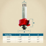 Rockler 37081 GRP18710 Freud Rabbeting Router Bits - 1/2" Shank