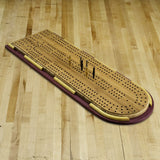 Rockler 52403 - XL Cribbage Board Templates, 3-Player, Curved Track