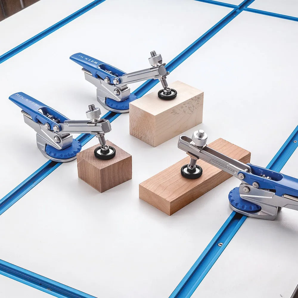 Rockler 54280 Auto-Lock T-Track Hold Down Clamp