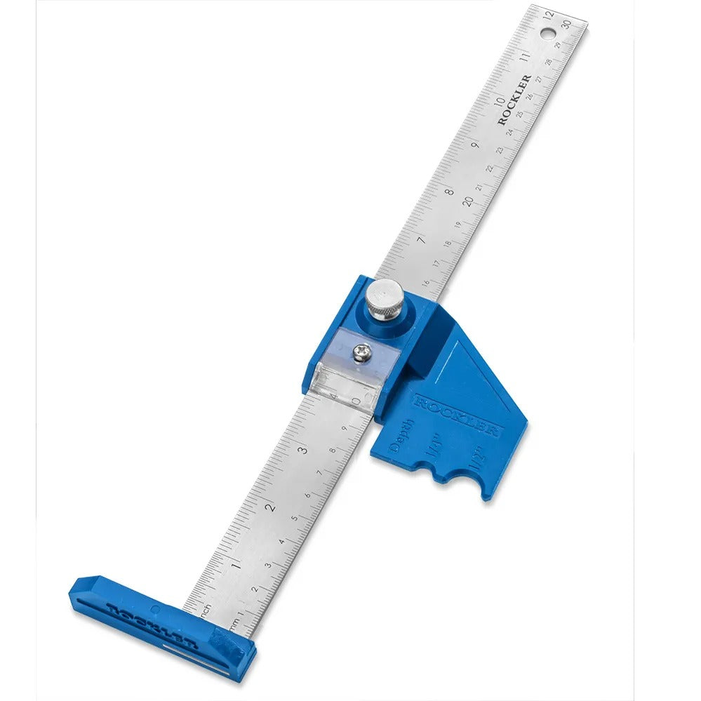 Rockler 55010 - Router Bit Center/Depth Gauge