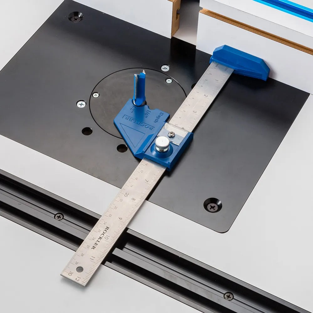 Rockler 55010 - Router Bit Center/Depth Gauge