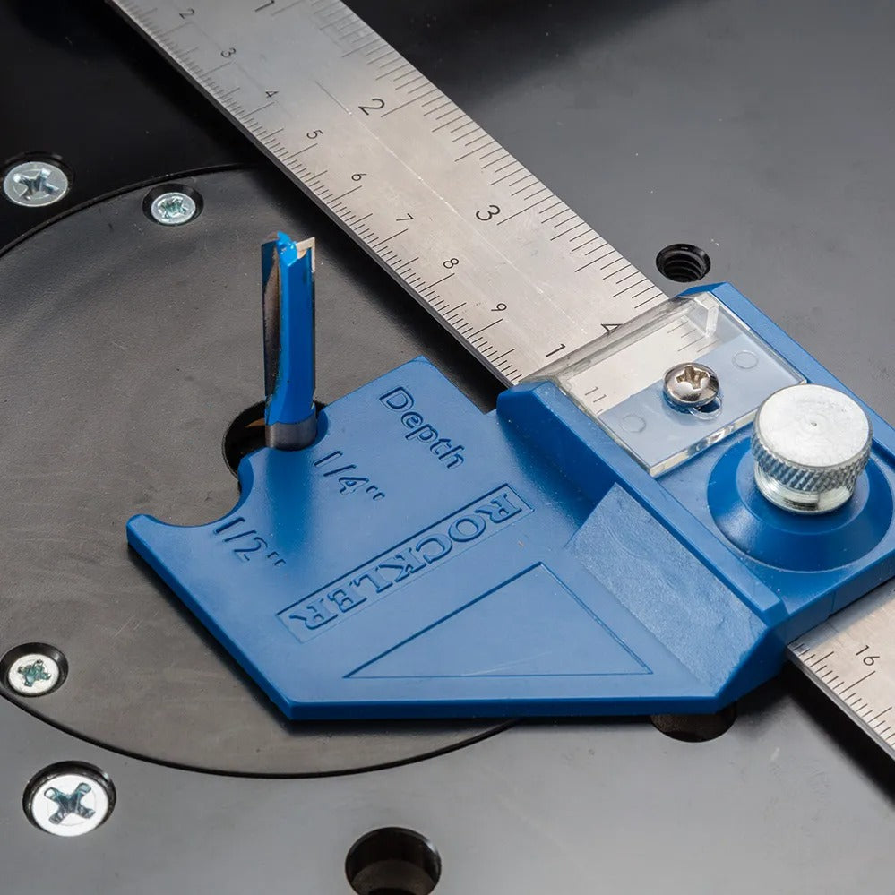 Rockler 55010 - Router Bit Center/Depth Gauge