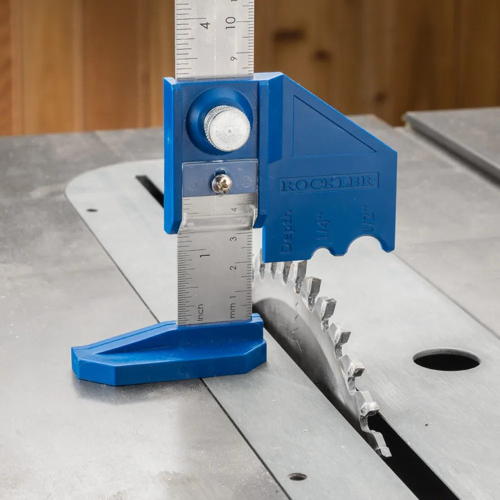 Rockler 55010 - Router Bit Center/Depth Gauge