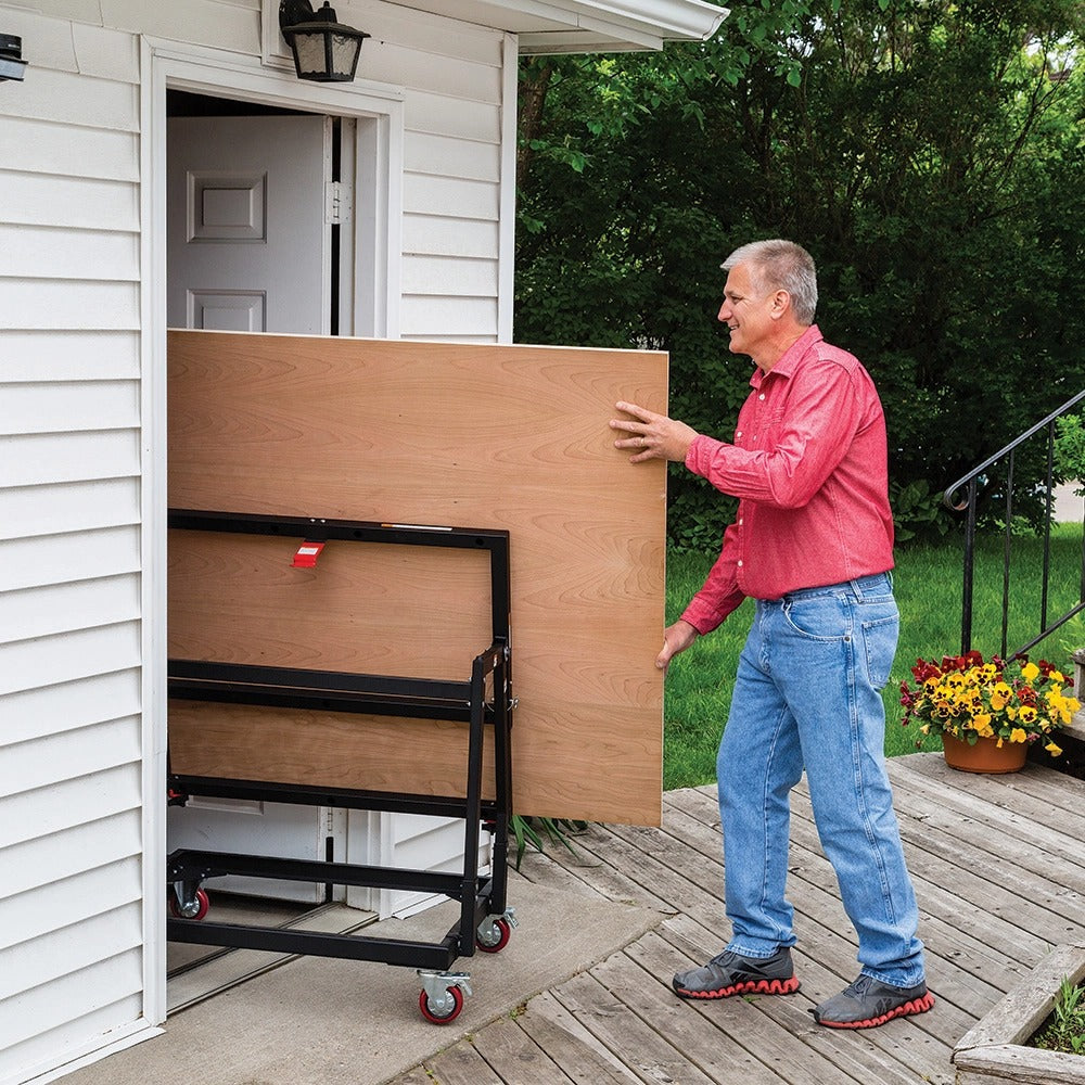 Rockler 56889 - Material Mate Panel Cart and Shop Stand