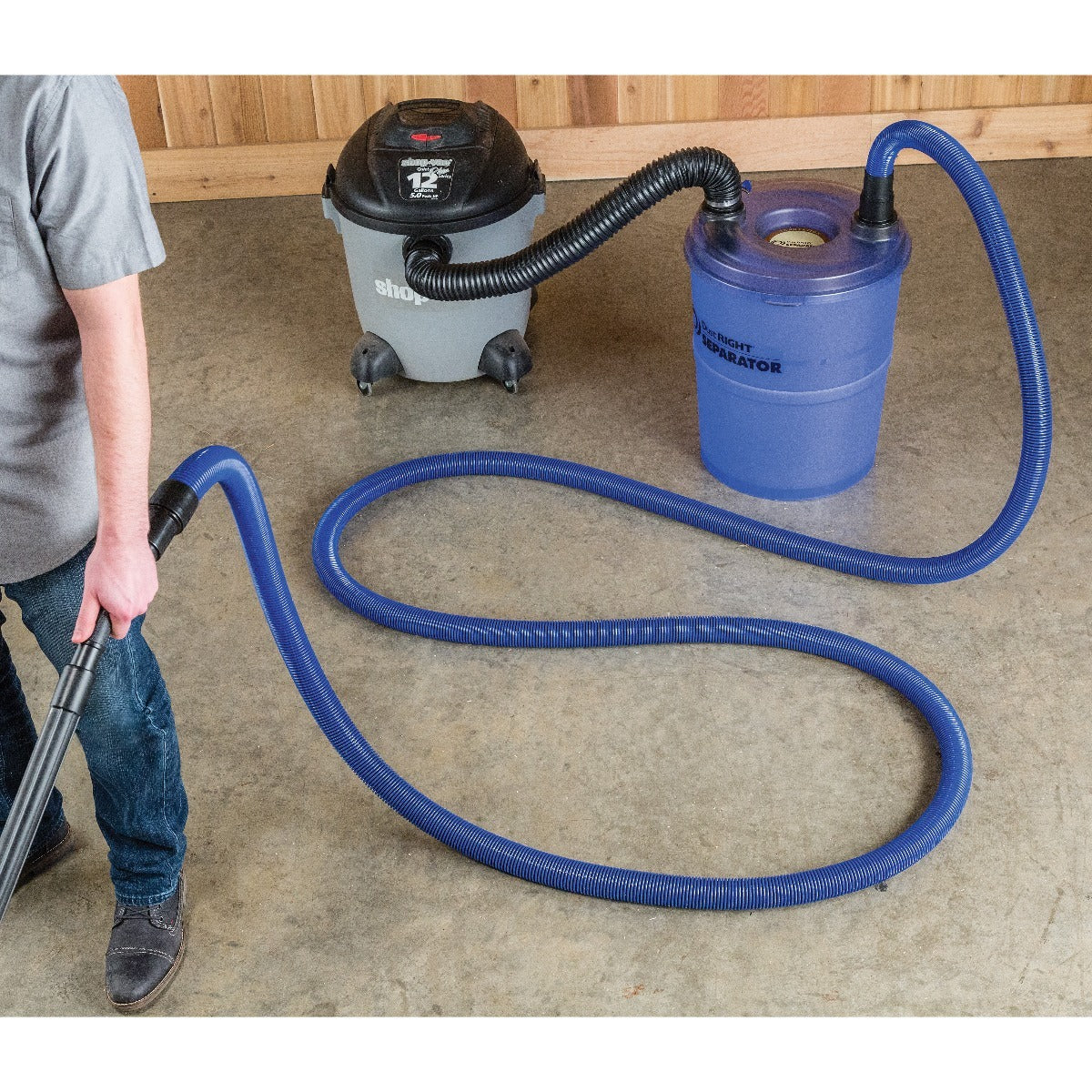 Rockler 58350 Dust Right 20' Heavy-Duty Shop Vacuum Hose