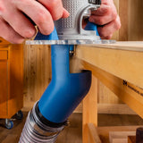 Rockler 59837 Dust Right Edge-Routing Dust Port