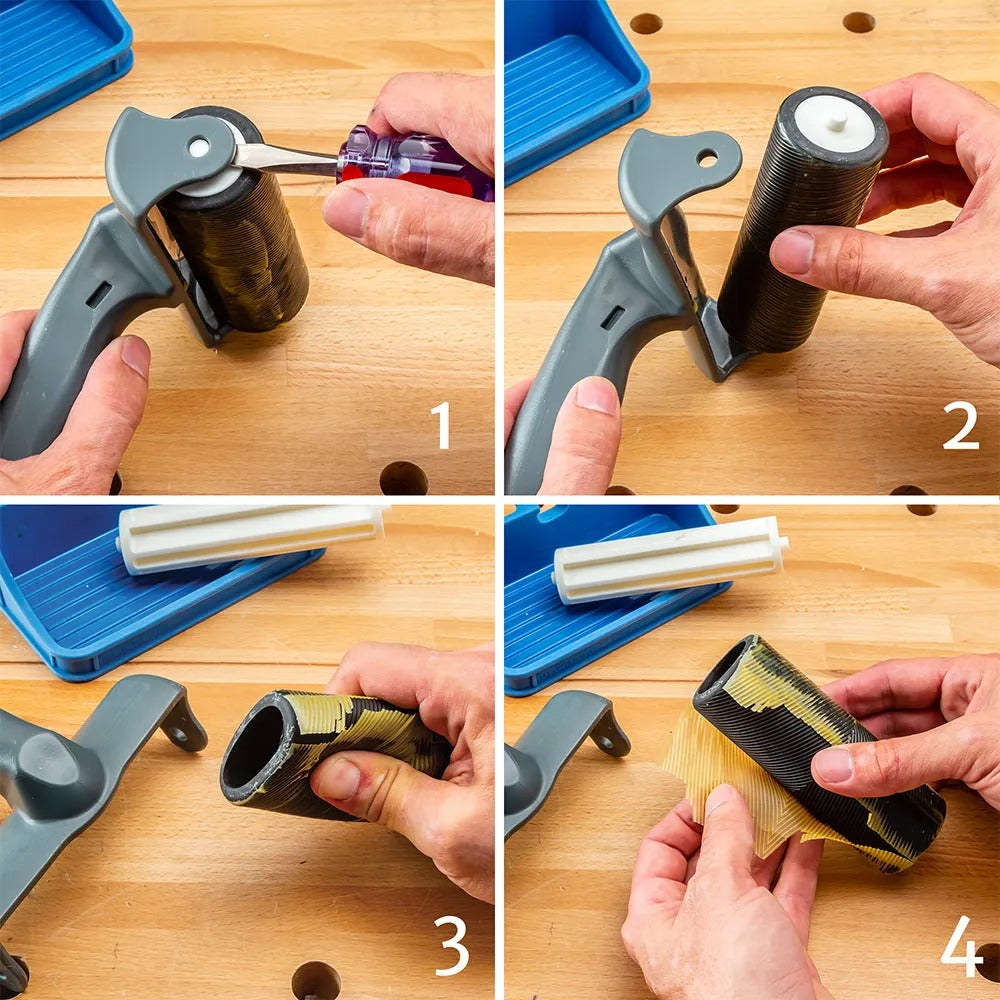 Rockler 61645 - 5'' Glue Roller with Silicone Rest