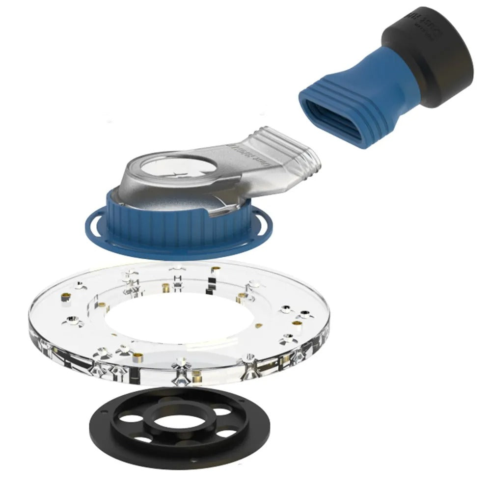 Rockler 62148 Dust Right Whirlwind Router Dust Extraction System with Click-Connect