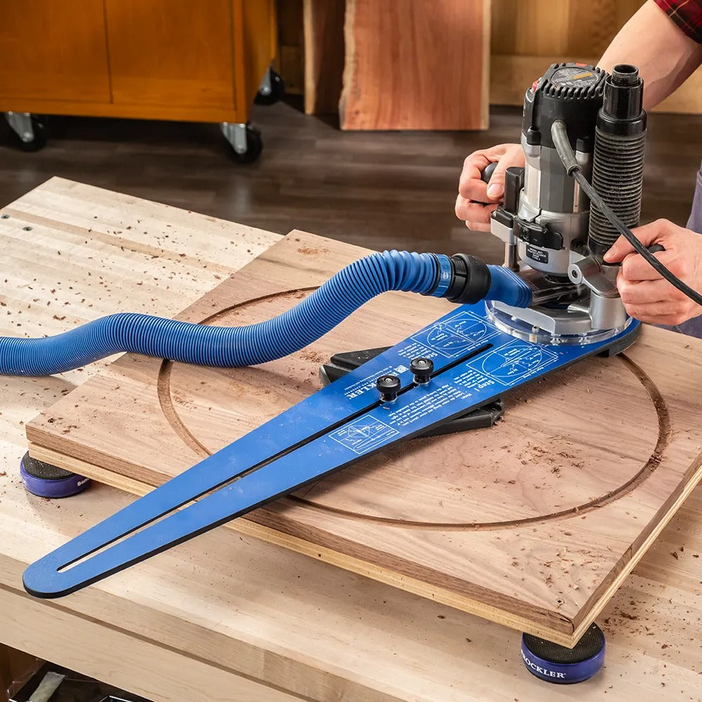 Rockler 62148 Dust Right Whirlwind Router Dust Extraction System with Click-Connect