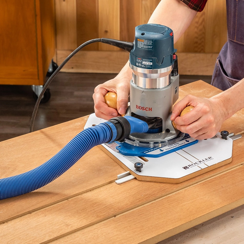 Rockler 62148 Dust Right Whirlwind Router Dust Extraction System with Click-Connect