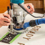 Rockler 62148 Dust Right Whirlwind Router Dust Extraction System with Click-Connect