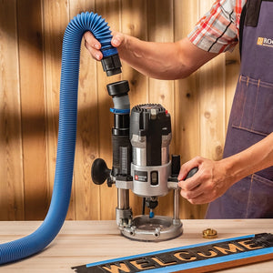 Rockler 64545 Dust Right Click-Connect FlexiPort, 1'' ID