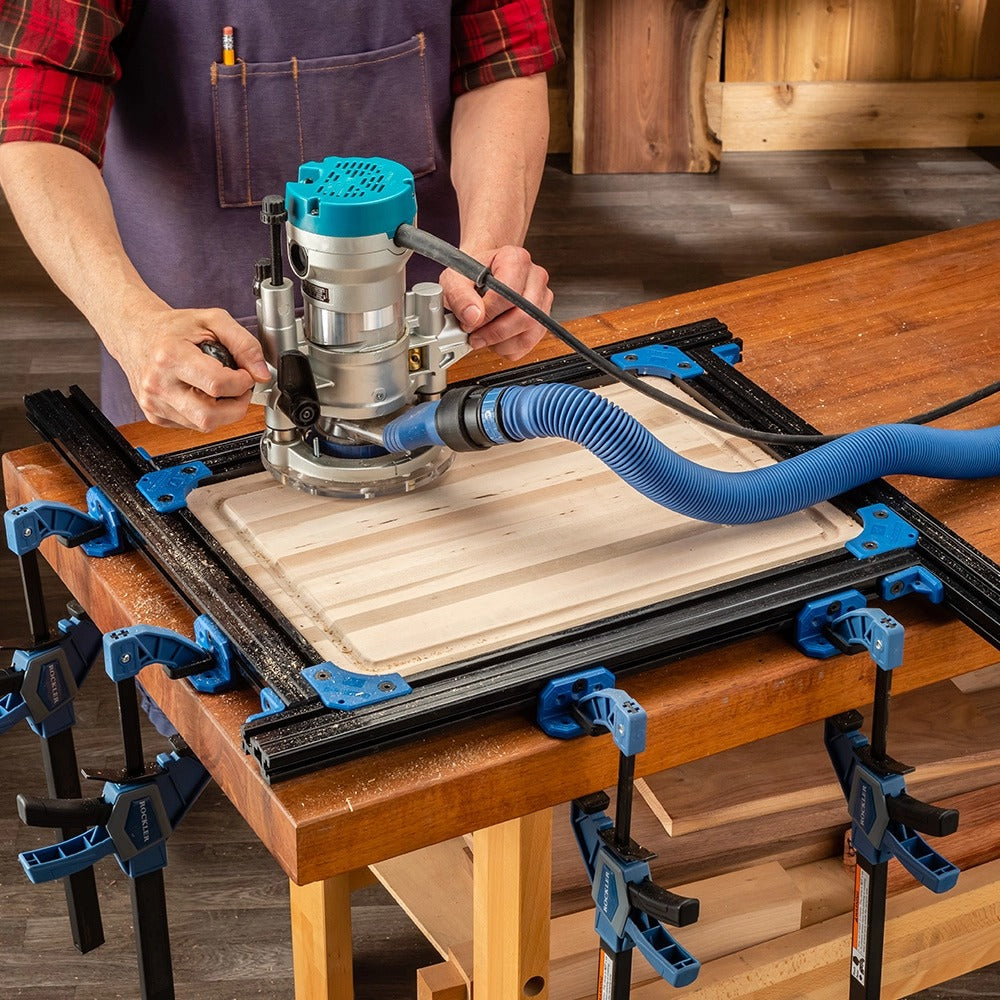 Rockler 65130 - Cutting Board Juice Groove Routing Jig