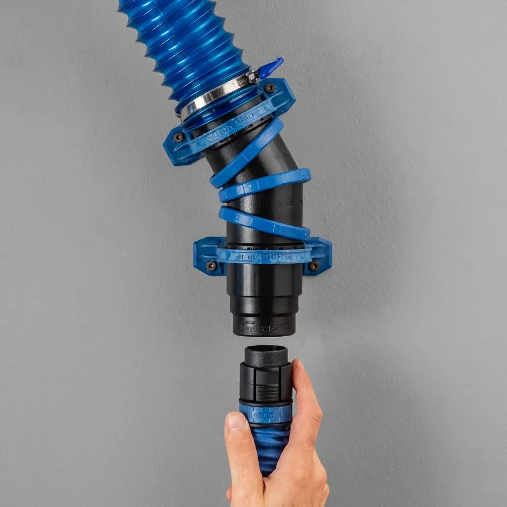 Rockler 66028 Dust Right Click-Connect FlexiPort 2-1/2'' Fitting Adapter