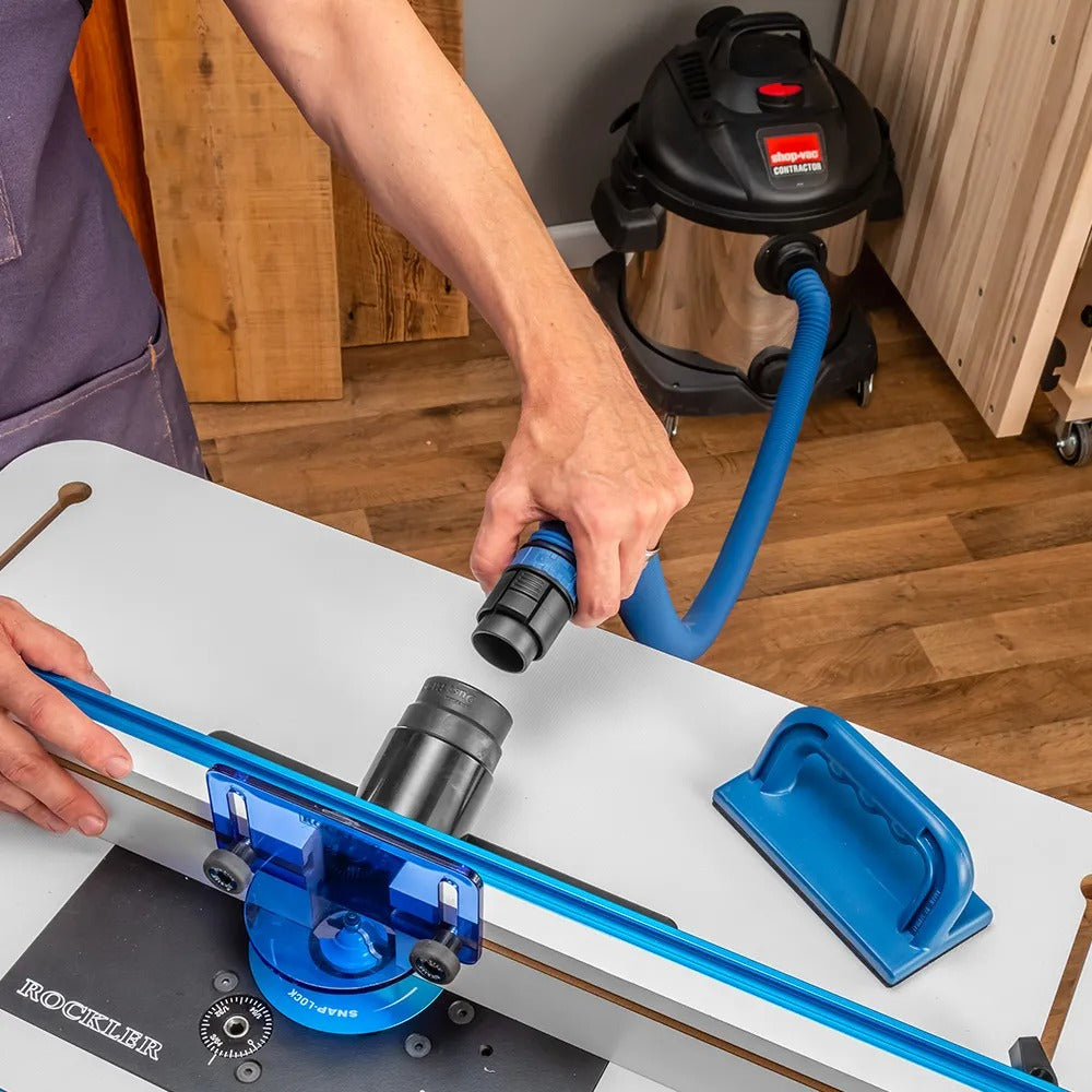 Rockler 66028 Dust Right Click-Connect FlexiPort 2-1/2'' Fitting Adapter