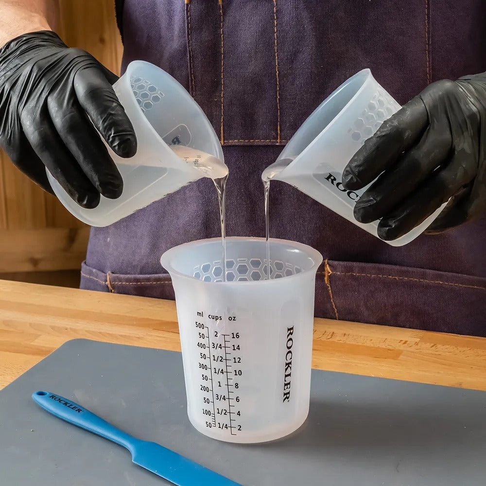 Rockler 67524 - 5-Piece Silicone Mixing Cup Set