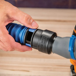 Rockler 68066 - Dust Right Click-Connect Hose Adapter for FlexiPort 3' to 12' Expandable Hose