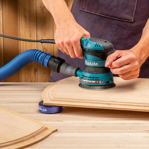 Rockler 68966 - Dust Right FlexiPort Power Tool Hose Kit with Click-Connect, 3' to 12' Expandable Hose