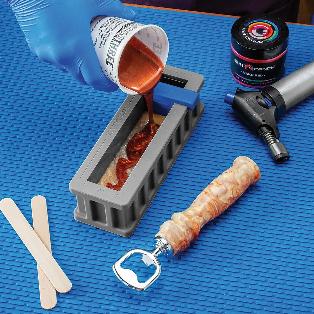 Rockler 69157 - Silicone Casting Mold, Handle Blank