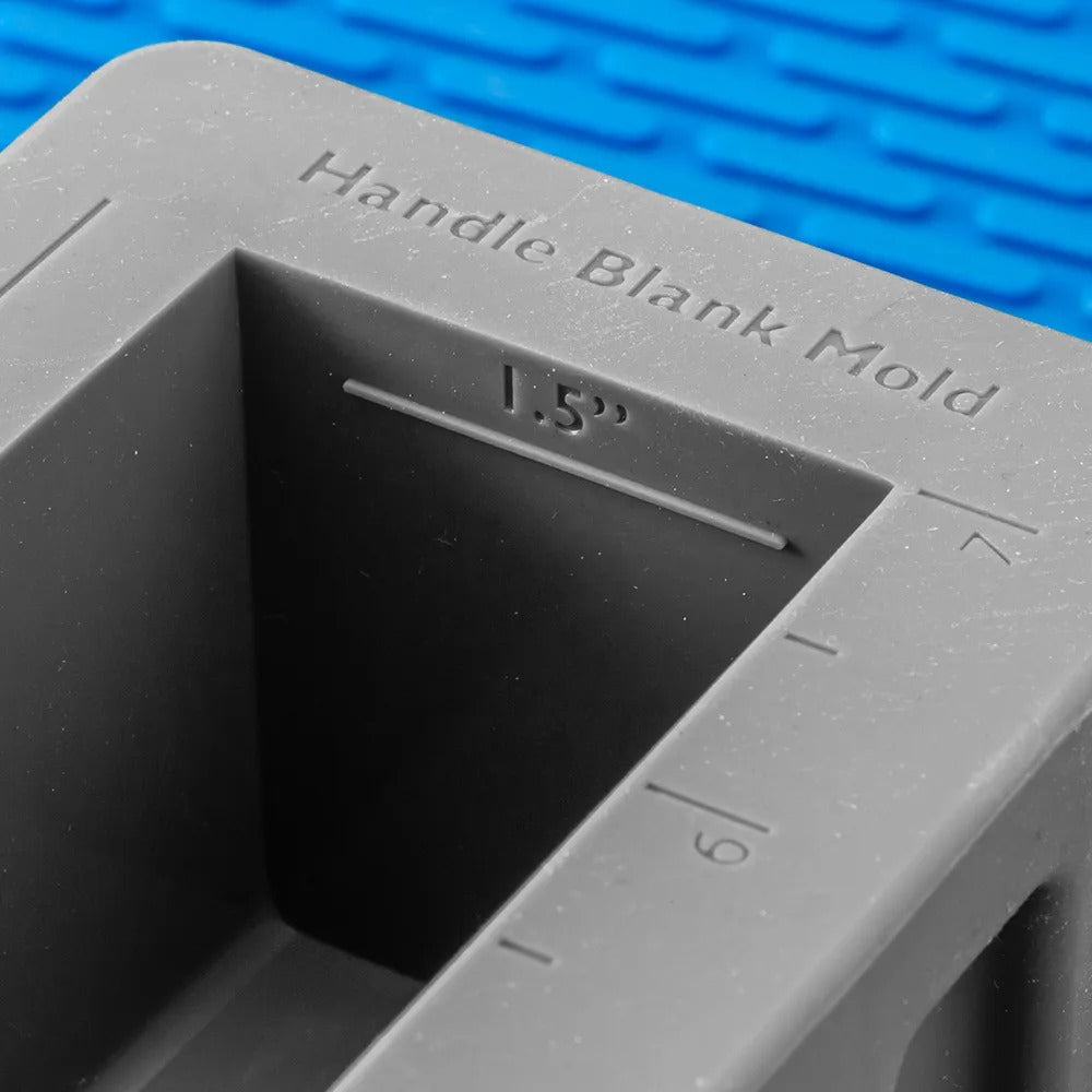 Rockler 69157 - Silicone Casting Mold, Handle Blank