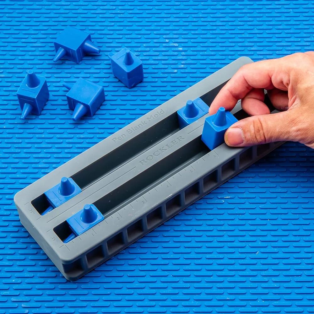 Rockler 69213 Silicone Casting Mold Pen Blanks