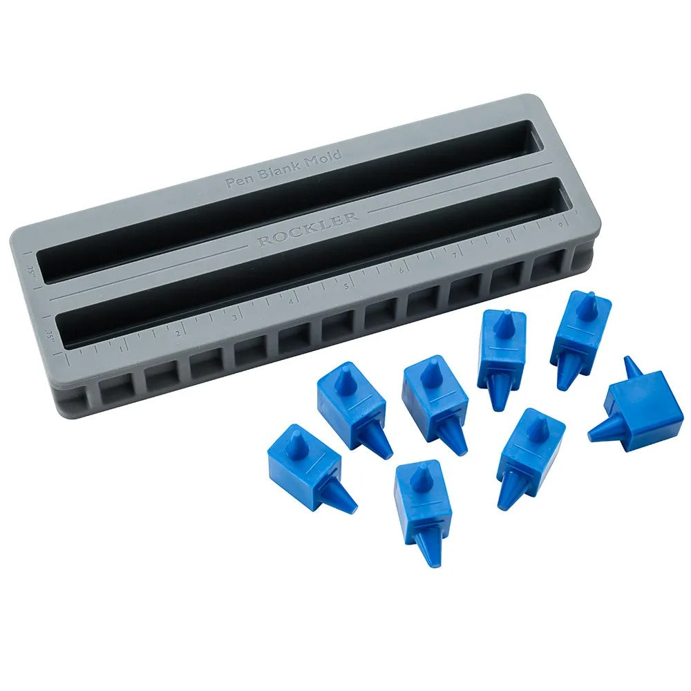 Rockler 69213 Silicone Casting Mold Pen Blanks